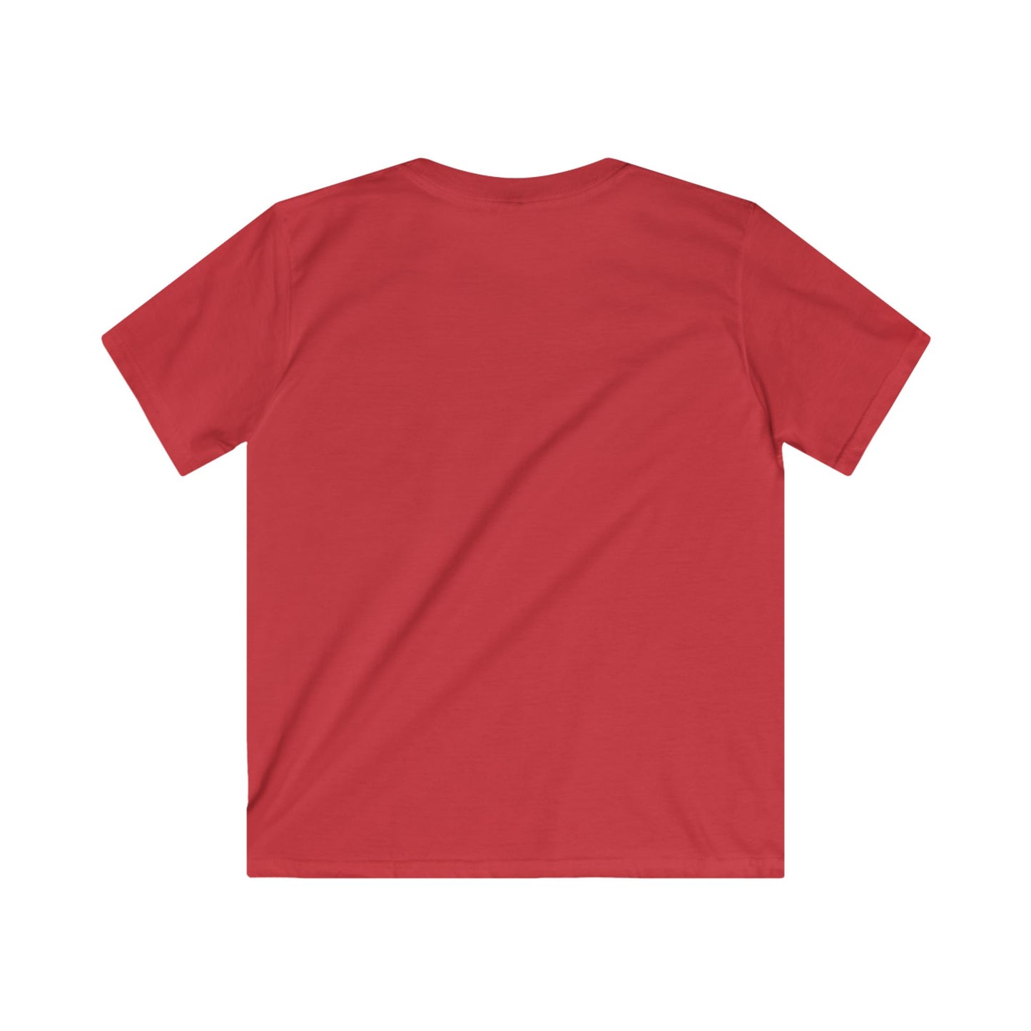 Red t-shirt on a white background