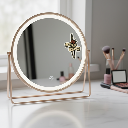 Tweeze the Day Retro Sticker