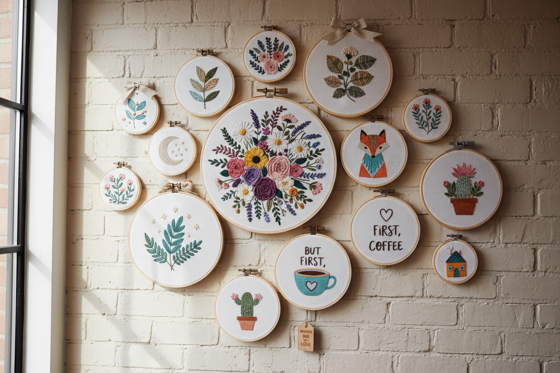 How to Display Your Finished Embroidery Project