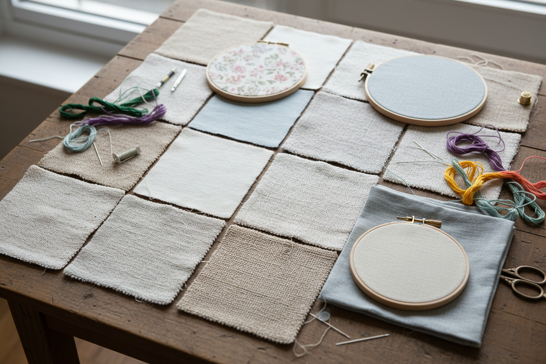 Best Fabric Choices for Hand Embroidery