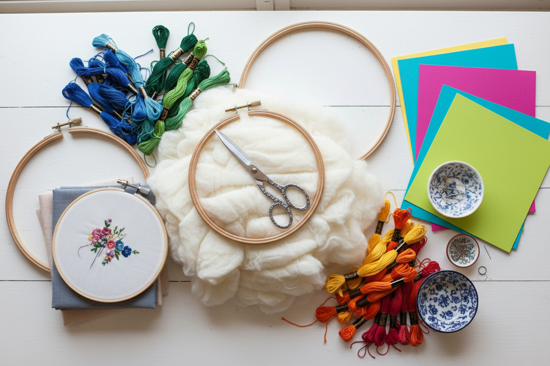 Embroidery Hoop finishing tools