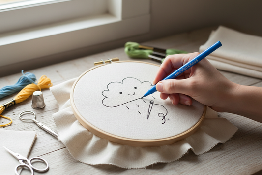 How to Transfer a Hand Embroidery Pattern