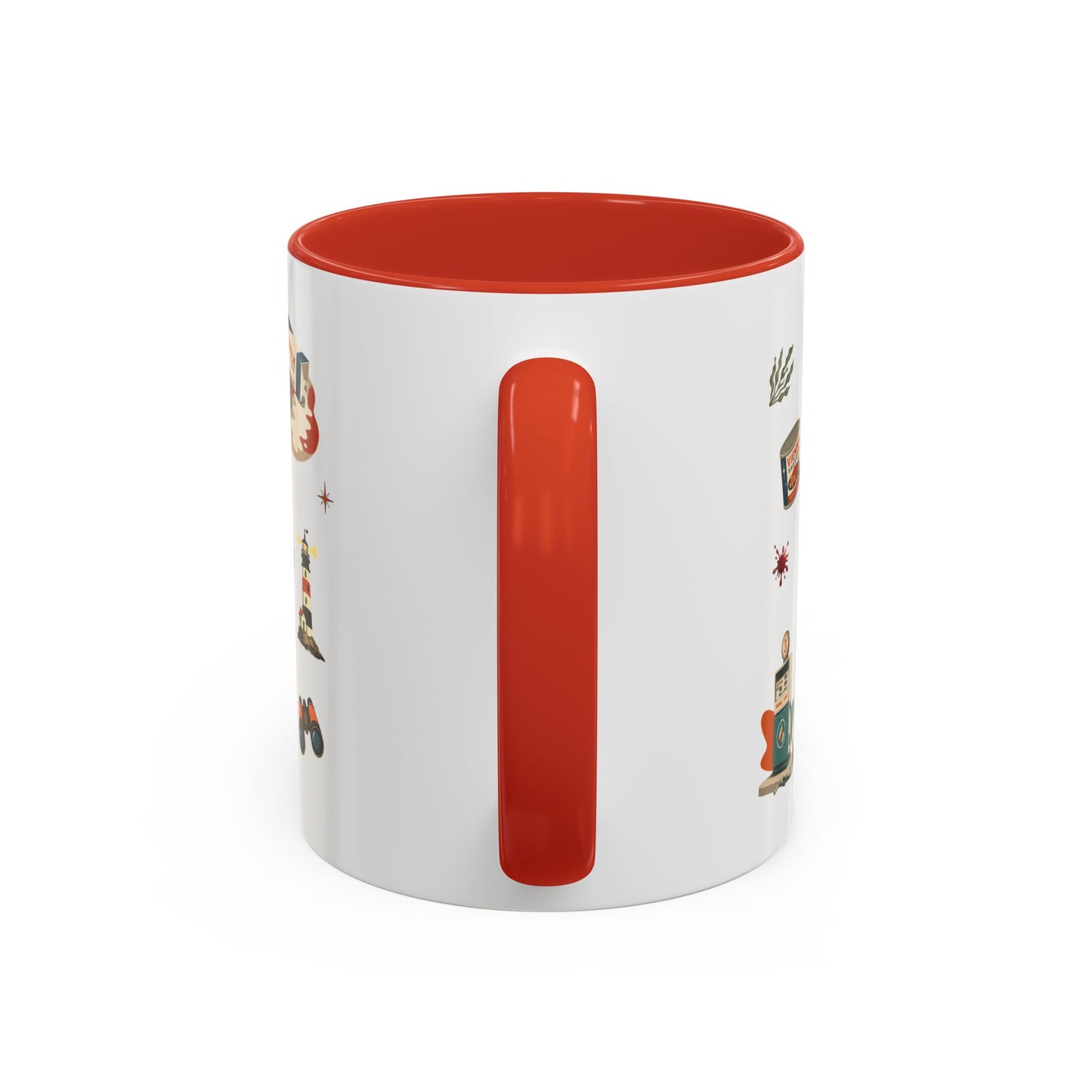 Widow’s Bay Inspired Mug, Retro Coastal Mystery Coffee Cup | Nautical Gift | Midcentury Modern | Spooky New England 11 or 15 oz Mug