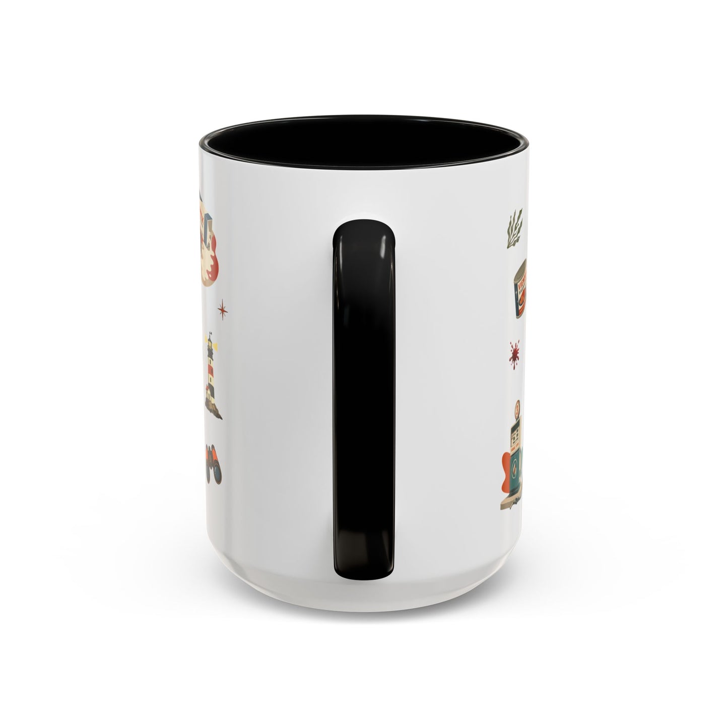 Widow’s Bay Inspired Mug, Retro Coastal Mystery Coffee Cup | Nautical Gift | Midcentury Modern | Spooky New England 11 or 15 oz Mug
