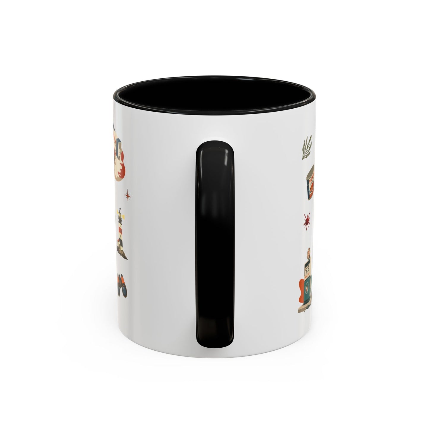 Widow’s Bay Inspired Mug, Retro Coastal Mystery Coffee Cup | Nautical Gift | Midcentury Modern | Spooky New England 11 or 15 oz Mug