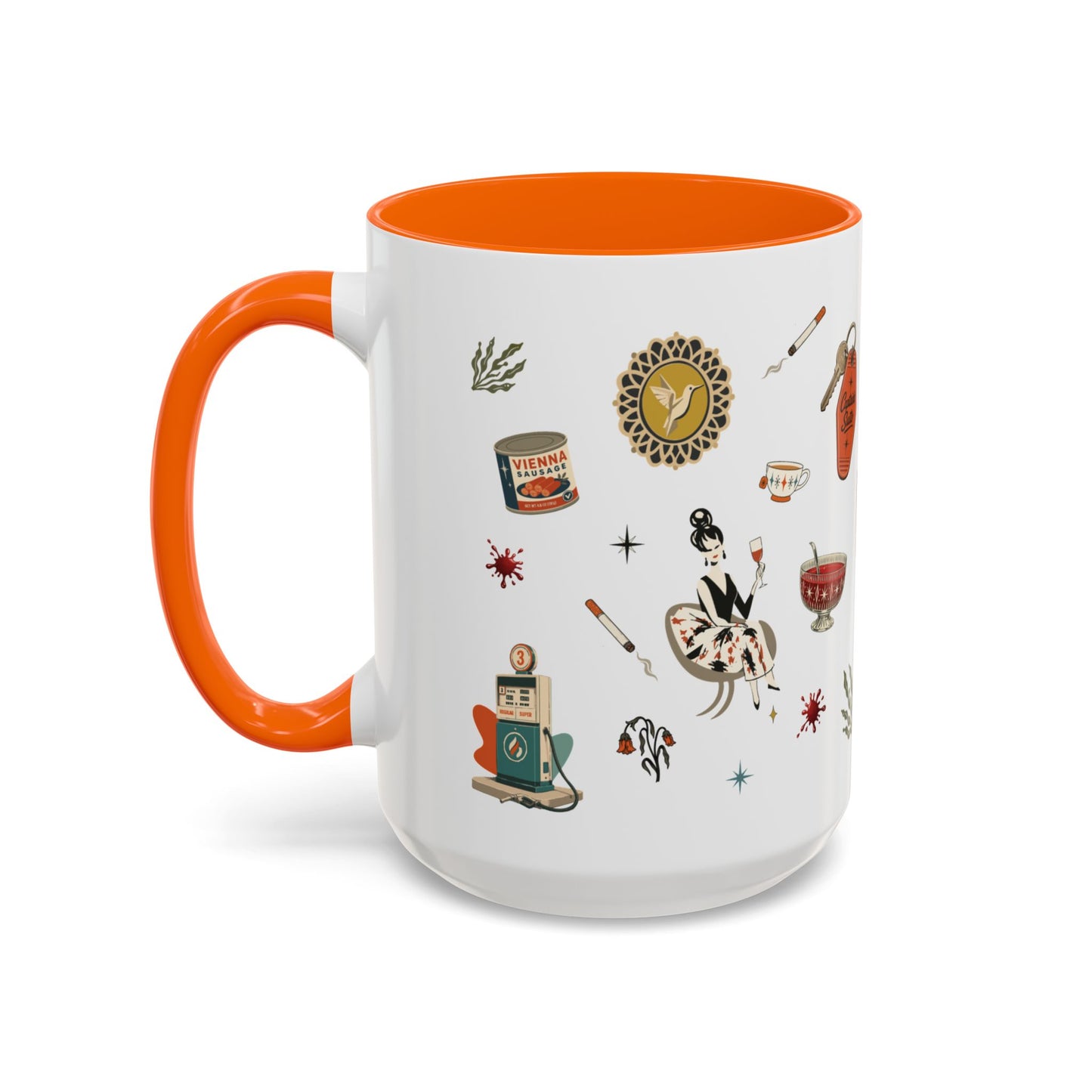 Widow’s Bay Inspired Mug, Retro Coastal Mystery Coffee Cup | Nautical Gift | Midcentury Modern | Spooky New England 11 or 15 oz Mug