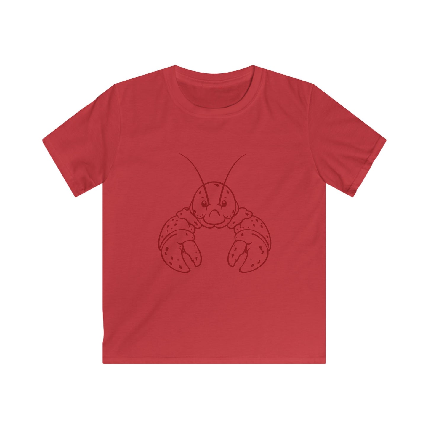 Kids Tee - Cute Maine Lobster Illustration