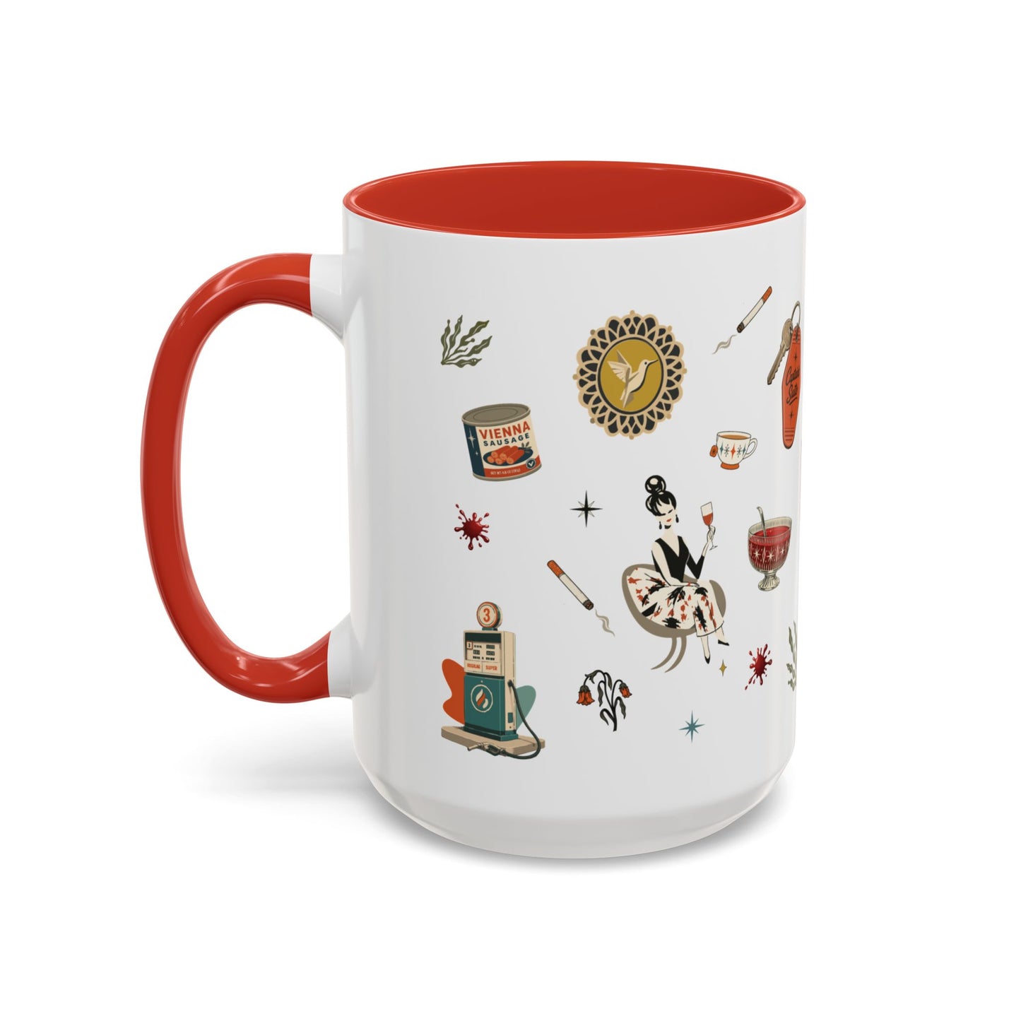 Widow’s Bay Inspired Mug, Retro Coastal Mystery Coffee Cup | Nautical Gift | Midcentury Modern | Spooky New England 11 or 15 oz Mug
