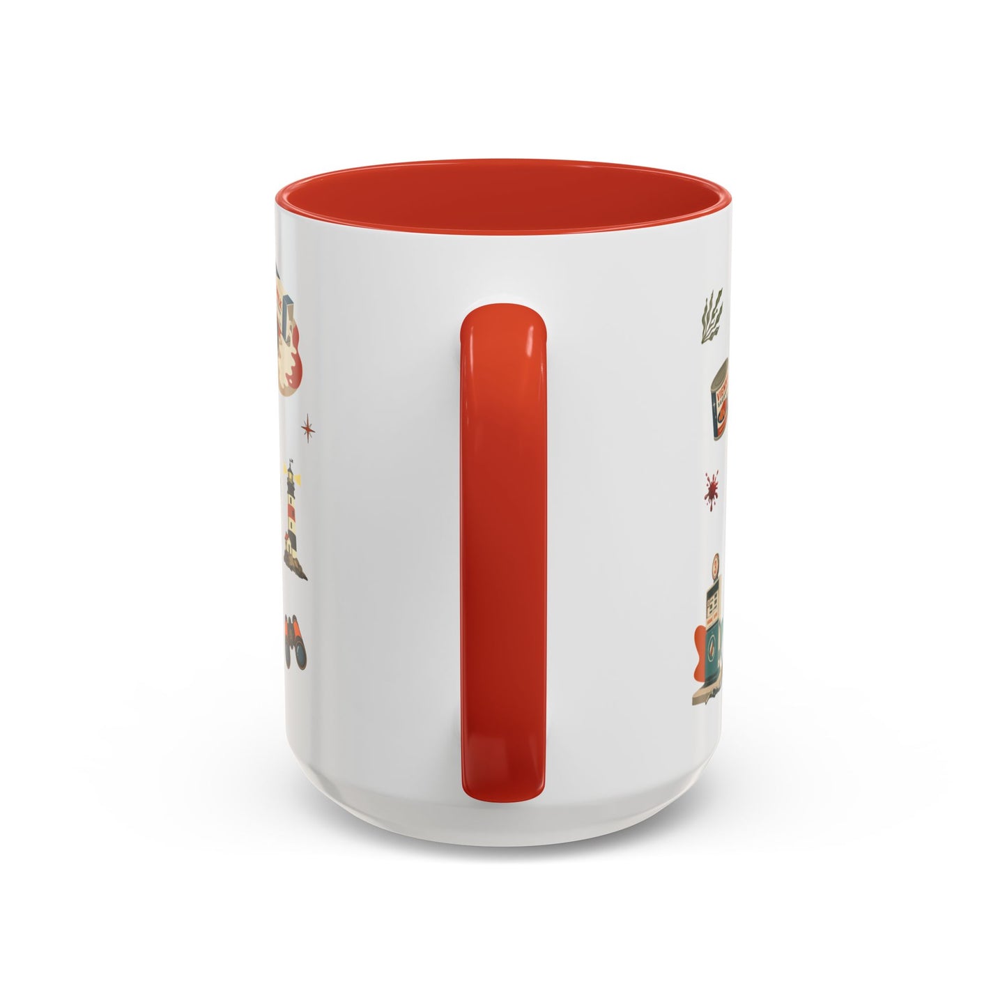 Widow’s Bay Inspired Mug, Retro Coastal Mystery Coffee Cup | Nautical Gift | Midcentury Modern | Spooky New England 11 or 15 oz Mug