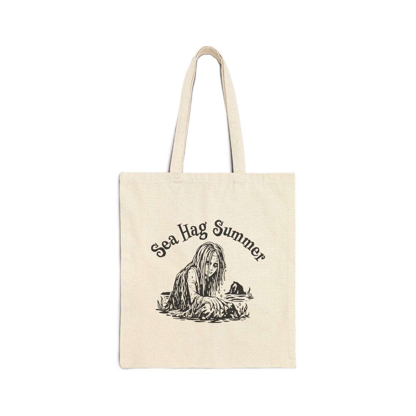 Sea Hag Summer Canvas Tote | Widow's Bay Inspired Beach Bag