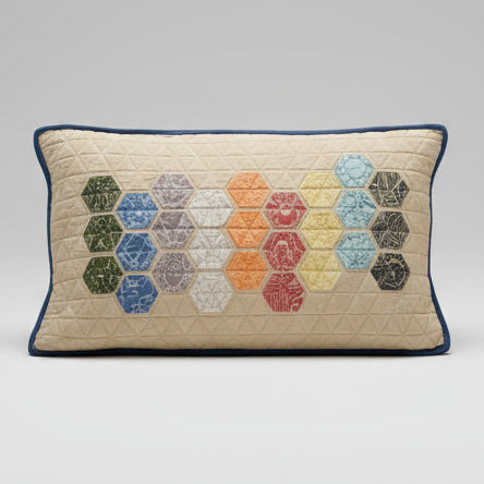 Charley Harper Endpapers Quilted Pillow