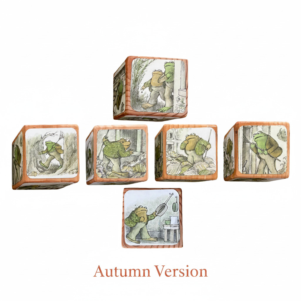 Frog & Toad Are Friends Decorative Wood Story Block