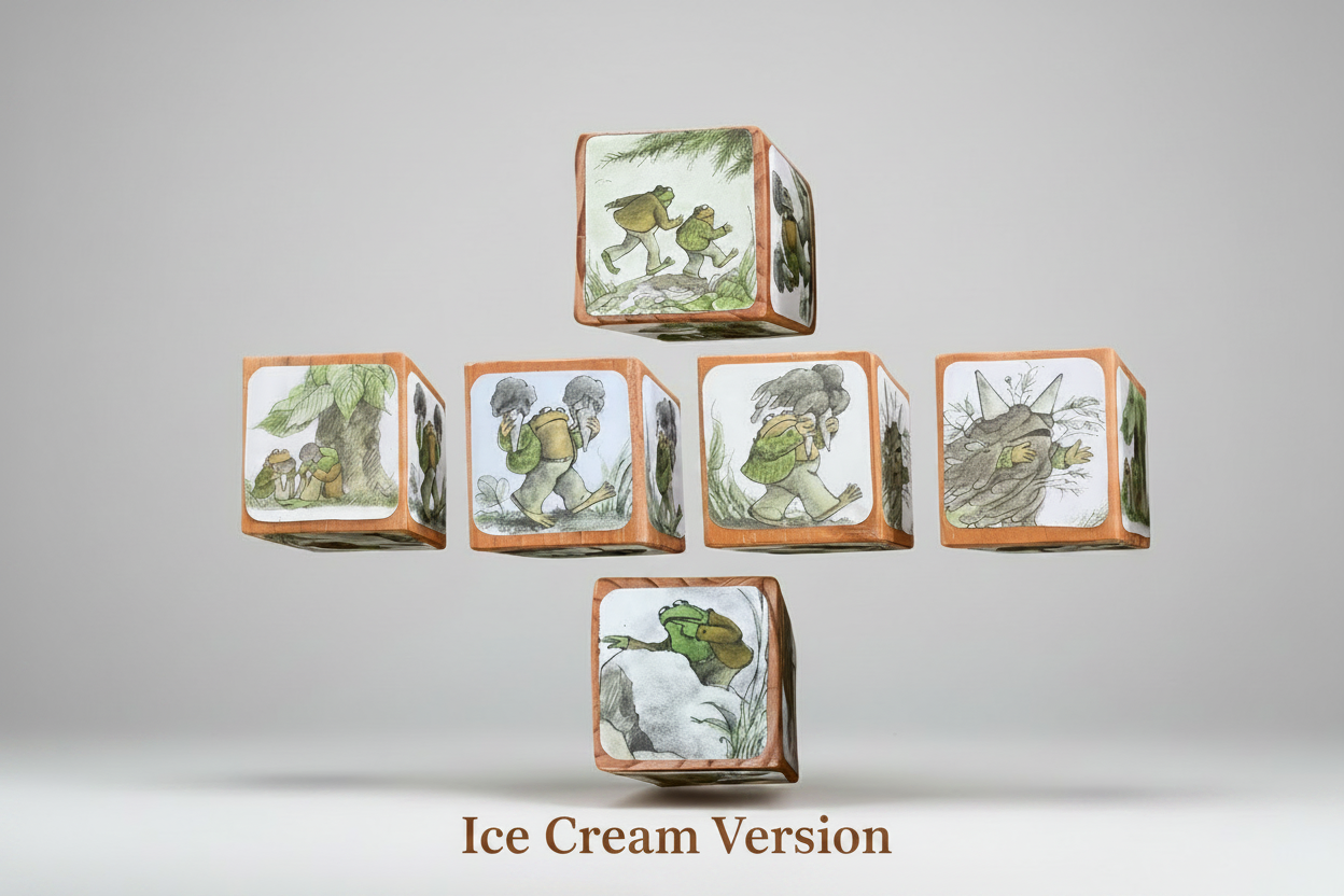 Frog & Toad Are Friends Decorative Wood Story Block