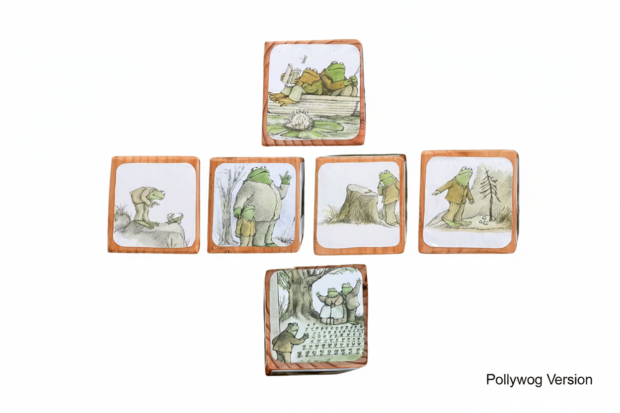 Frog & Toad Are Friends Decorative Wood Story Block