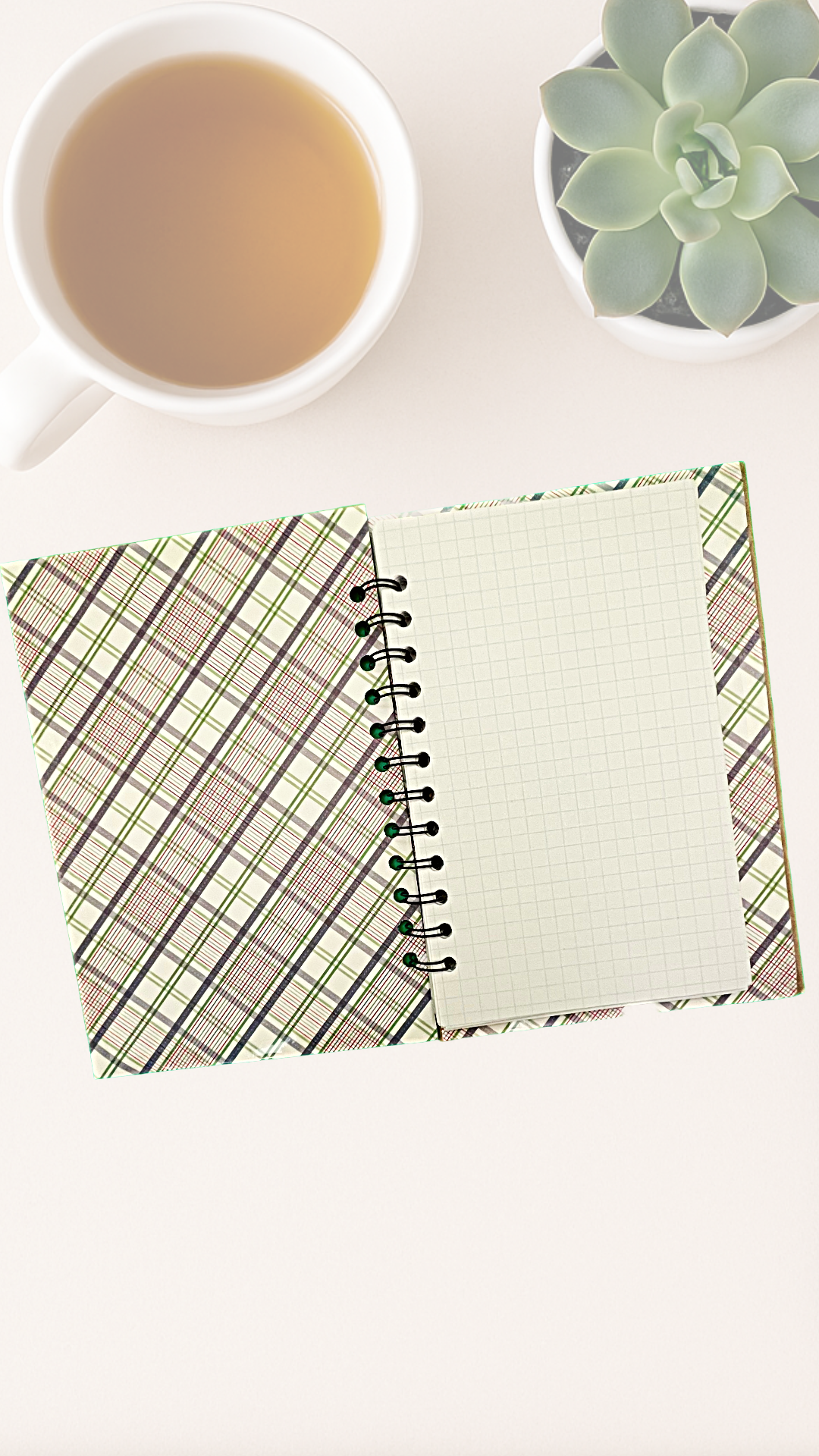 It Ain’t Hay Journal – Upcycled David Dodge Postcard Spiral Notebook with Graph Paper
