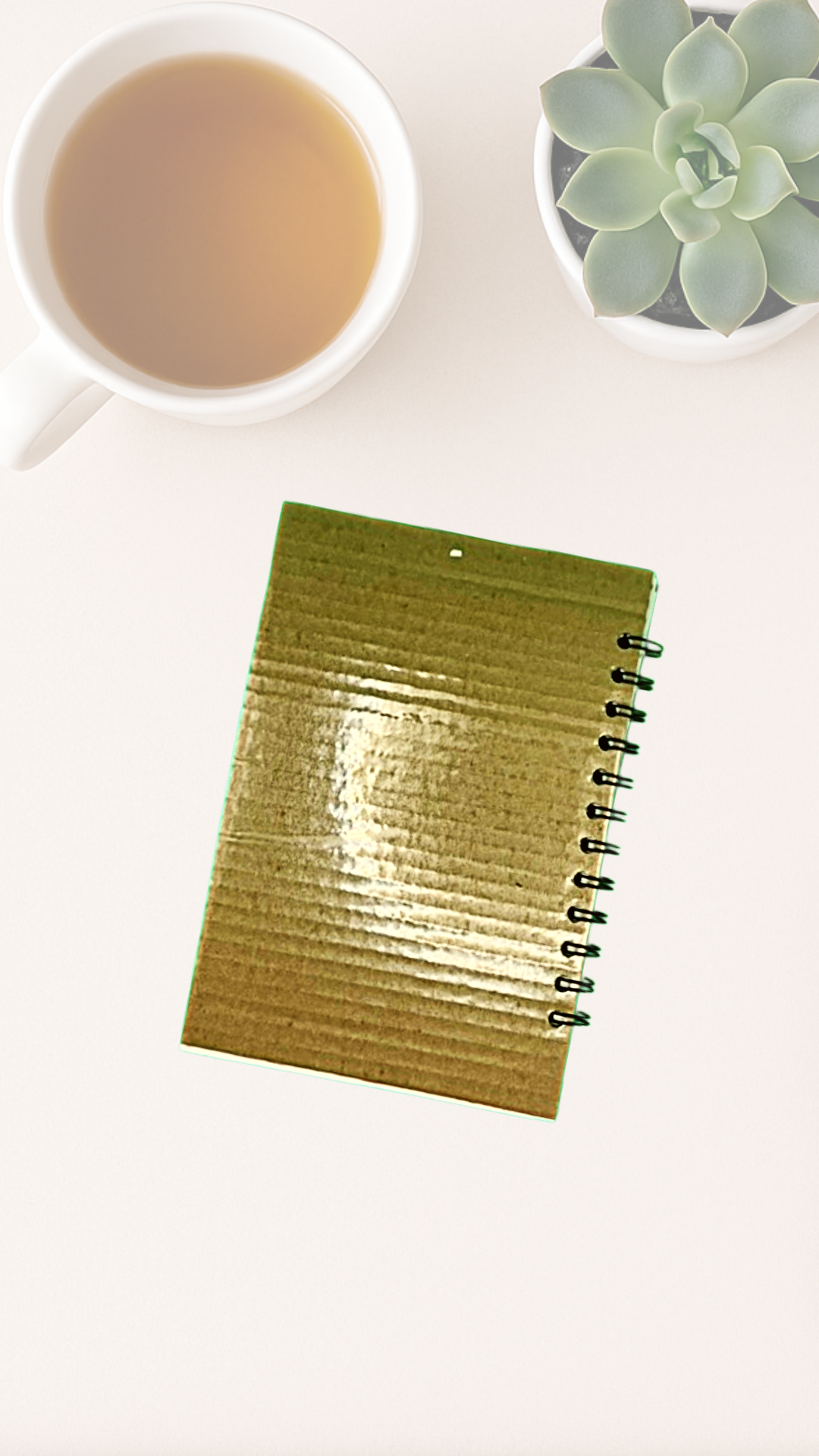 The Big Sleep Journal – Upcycled Raymond Chandler Postcard Spiral Notebook with Graph Paper