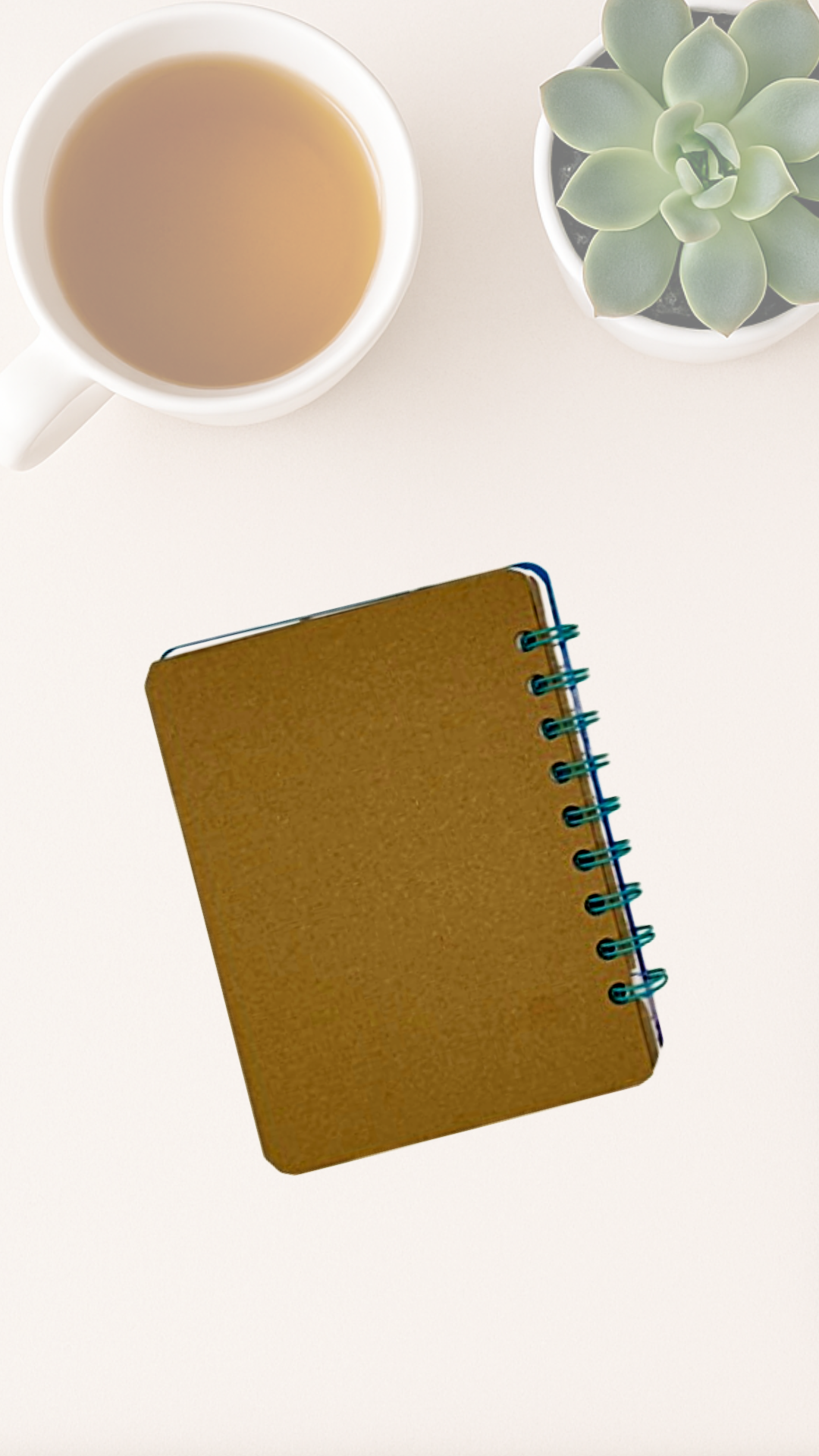 Spineless Thoughts Journal – Upcycled Jellyfish & Octopus Spiral Notebook