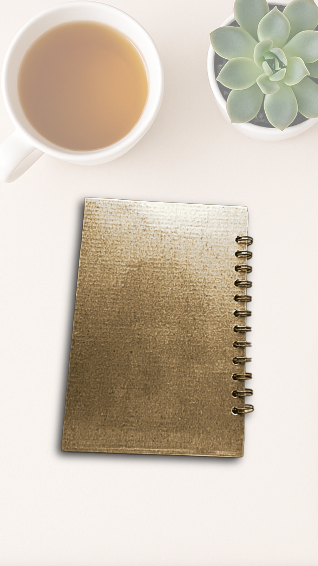 Curtains for the Editor Journal – Upcycled Thomas Polsky Postcard Spiral Notebook with Graph Paper