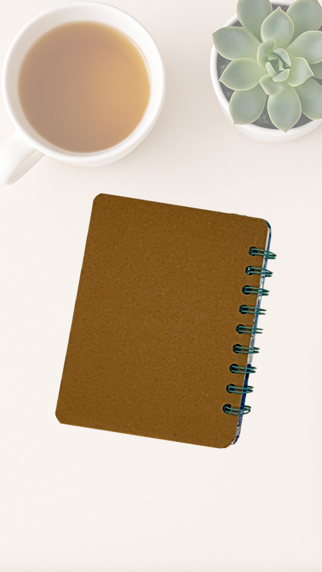 Flippered Feelings Journal – Upcycled Dolphin & Penguin Spiral Notebook