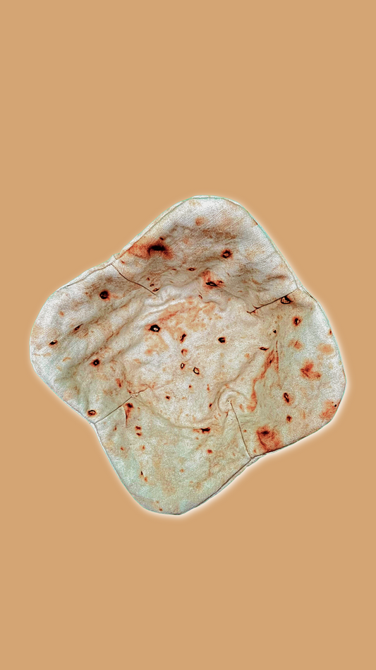 Reversible Tortilla Microwave Bowl Cozy – Extra Padded, Washable, and Reusable Holder for Hot or Cold Dishes