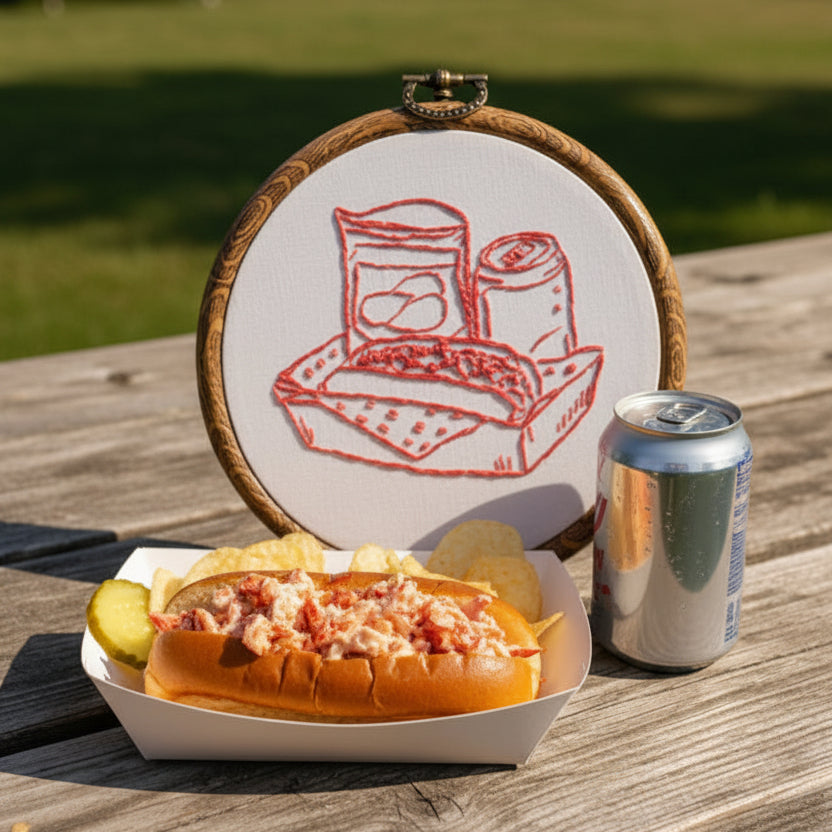 Cape Cod Stick & Stitch Embroidery Pattern Pack