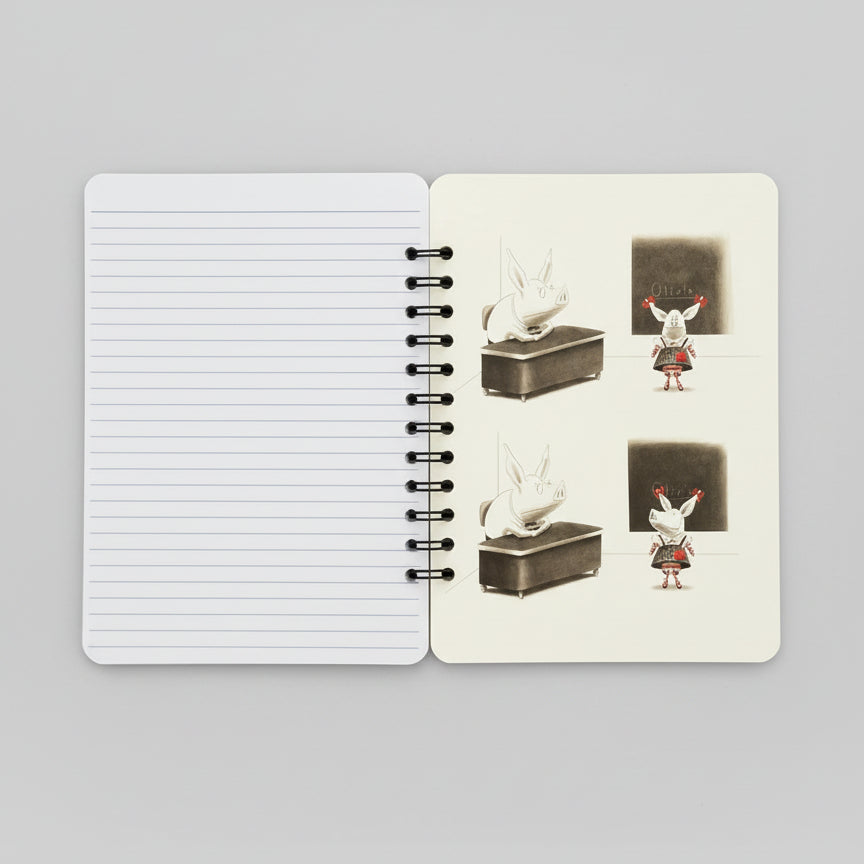 Olivia Upcycled Notebook Inside Back Cover