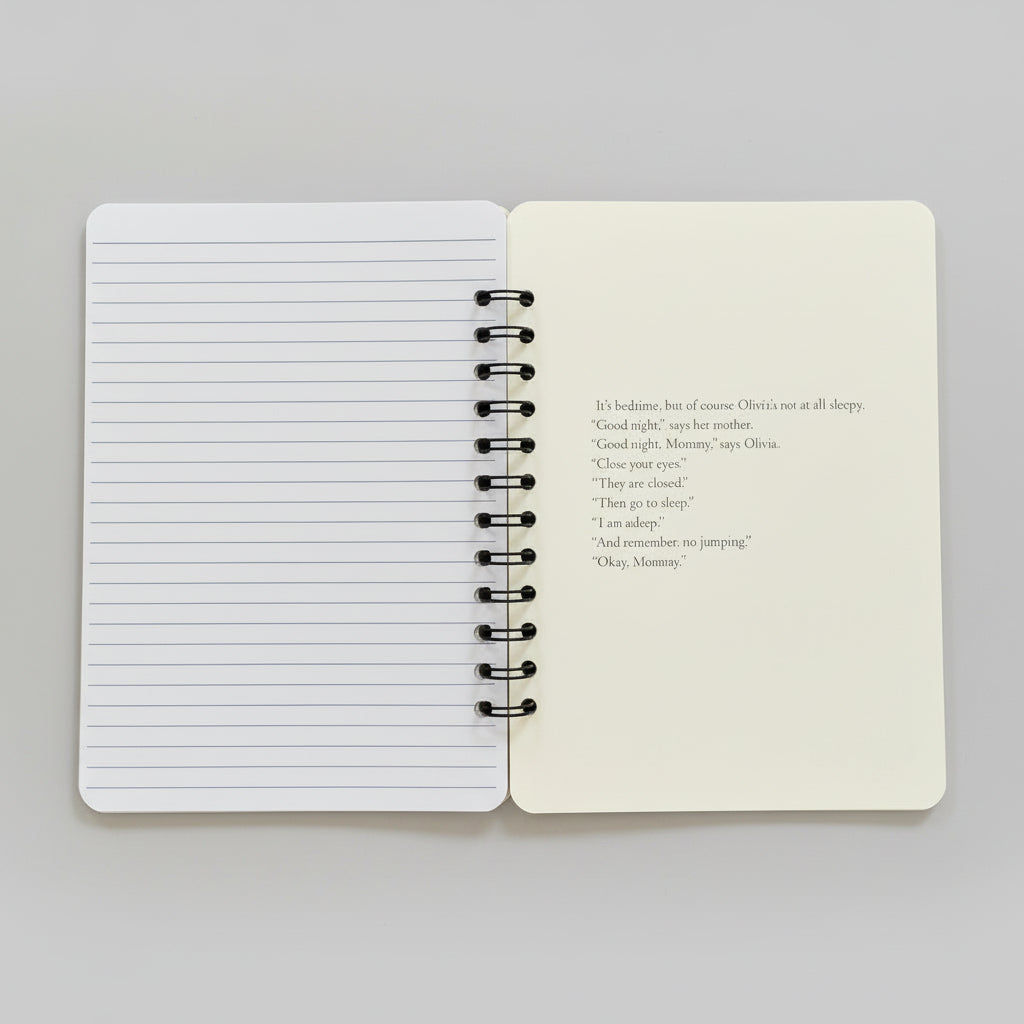 Olivia bedtime conversation