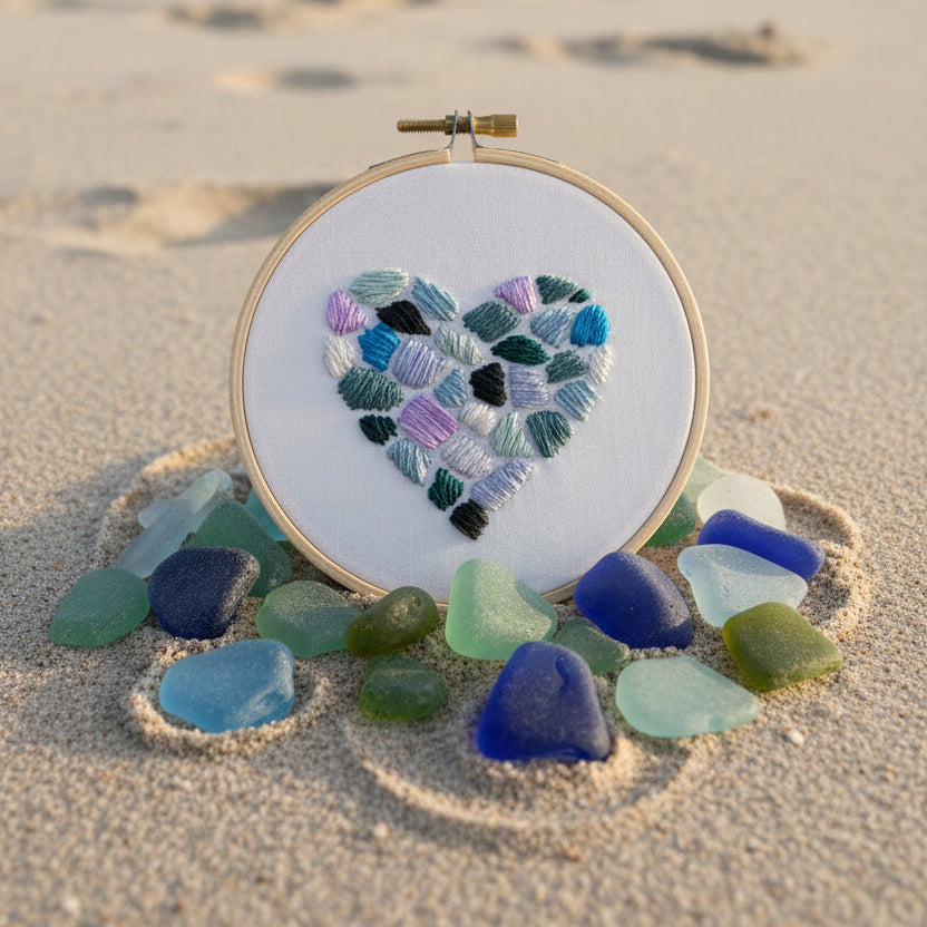 Cape Cod Stick & Stitch Embroidery Pattern Pack
